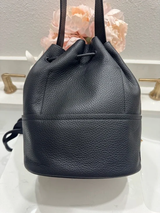 Tory Burch Miller Leather Bucket Bag - Picture 4 of 8
